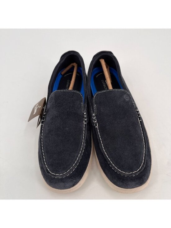 Clarks  Flexway Step Men\'s Suede Shoes Size 9 - Navy - Damage main image 2